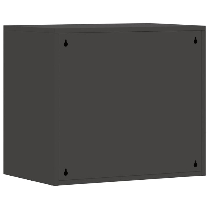 Vægbeslag til Garage Sort 60 x 40 x 53 cm Pulverlakeret stål