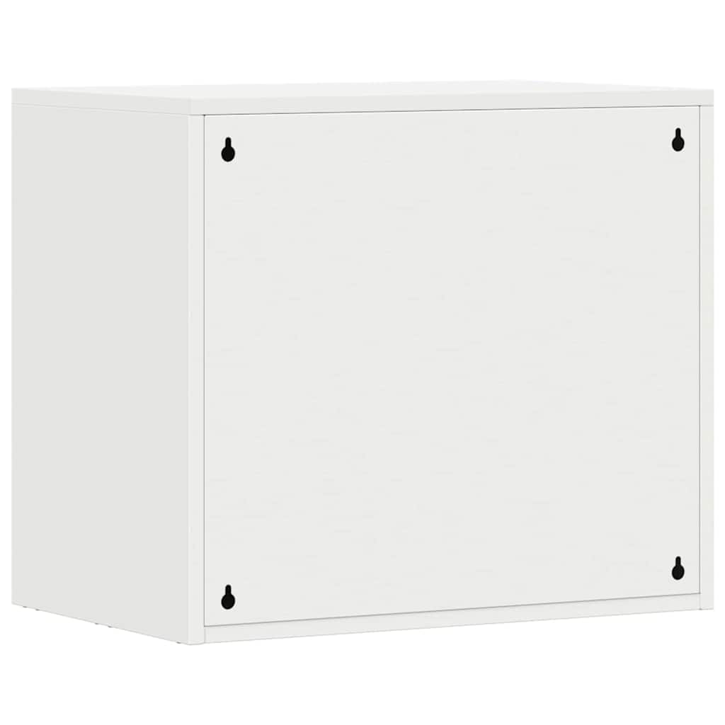 Vægbeslag til Garage Hvid 60 x 40 x 53 cm Pulverlakeret stål