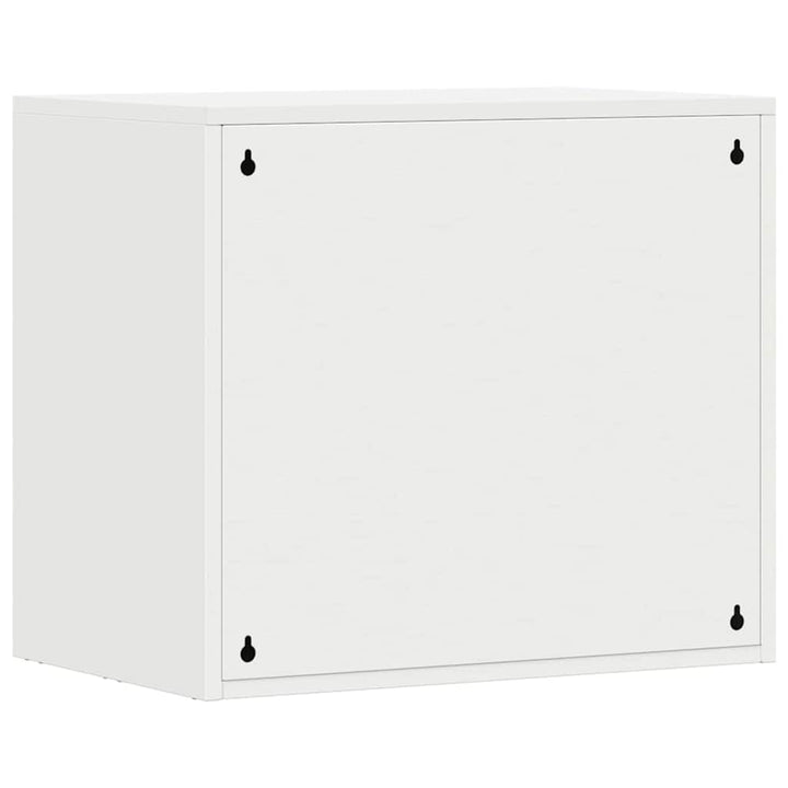 Vægbeslag til Garage Hvid 60 x 40 x 53 cm Pulverlakeret stål