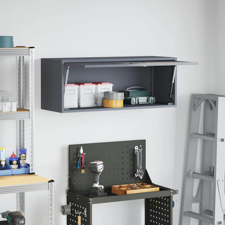 Vægbeslag til Garage Antracit 90 x 33 x 35 cm