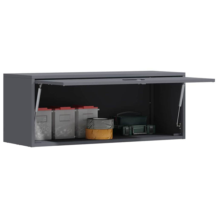 Vægbeslag til Garage Antracit 90 x 33 x 35 cm