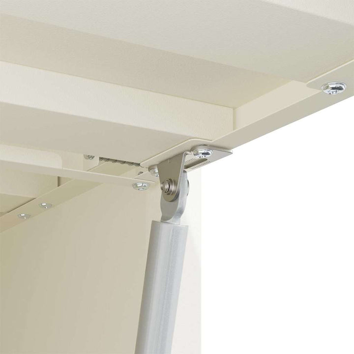 Vægbeslag til Garage Hvid 80 x 33 x 35 cm Pulverlakeret stål