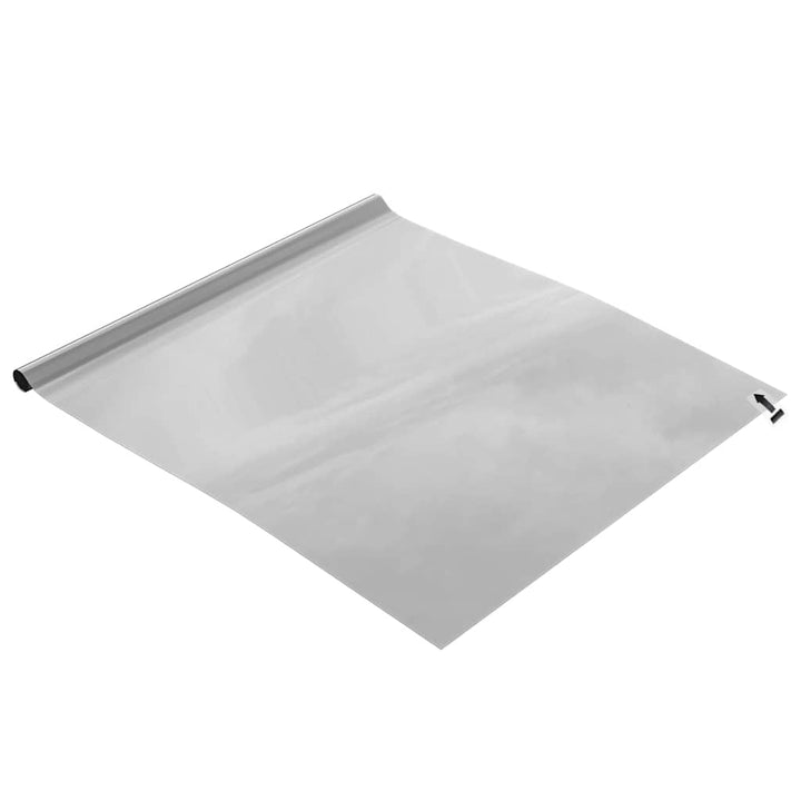 Statisk Reflekterende Solfilm til Vinduer Sølv 90 x 1000 cm PVC