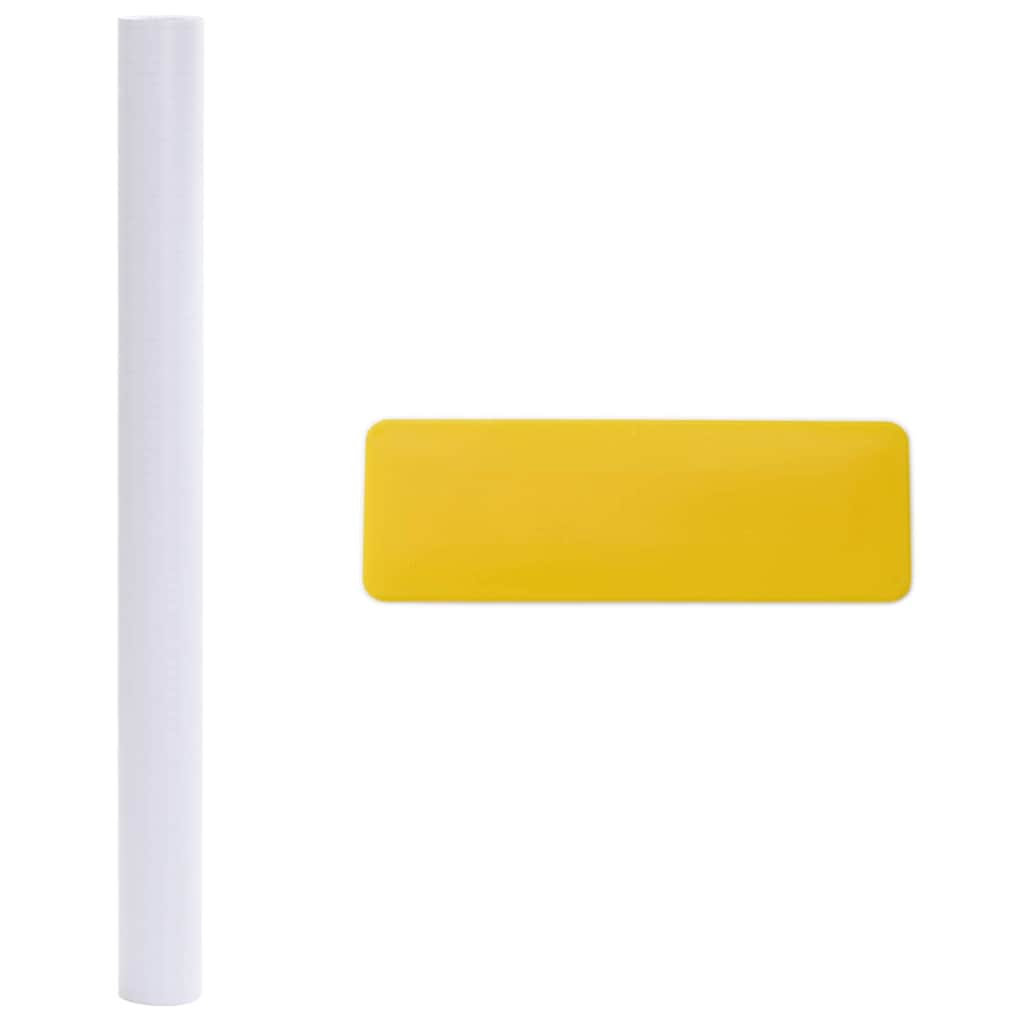Selvklæbende Vinduesfolie Frostet grå 45 x 2000 cm PVC