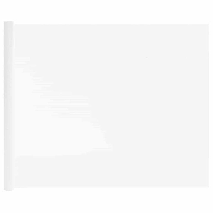 Selvklæbende Vinduesfolie Frostet hvid 90 x 2000 cm PVC