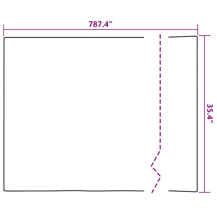 Selvklæbende Vinduesfolie Frostede striber 90 x 2000 cm PVC