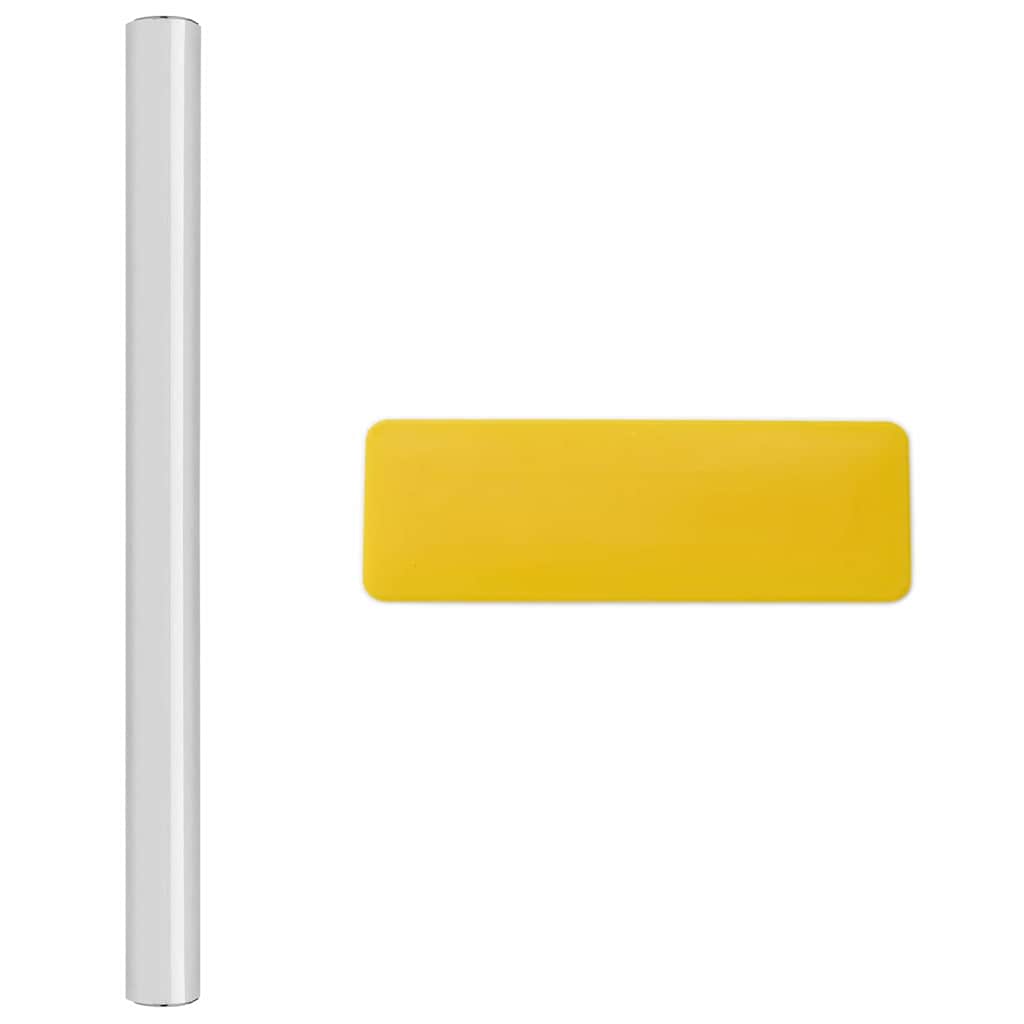 Selvklæbende spejlfilm Sølv 90 x 2000 cm PET