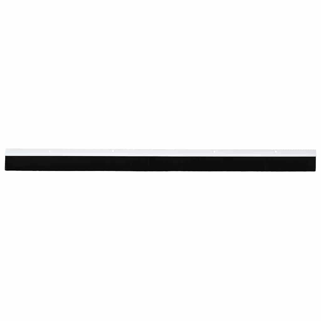 Skruemonterede dørbørste tætninger 6 pcs Hvid 100 cm