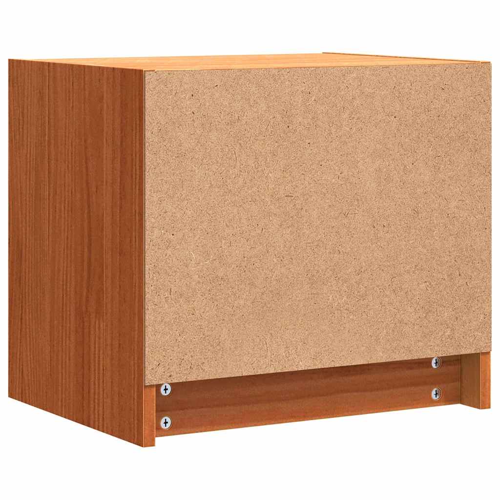 Sengeborde 2 pcs Voks brun 40 x 30.5 x 35.5 cm Fyrretræ