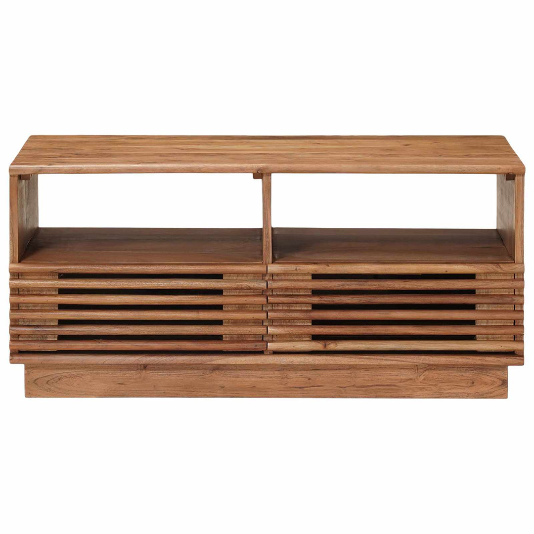 Håndlavet Cafebord Teak Brune 85 x 45,5 x 40 cm