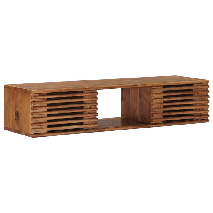 TV-skab med opbevaring med dør Naturfarvet 105 x 30 x 22,5 cm