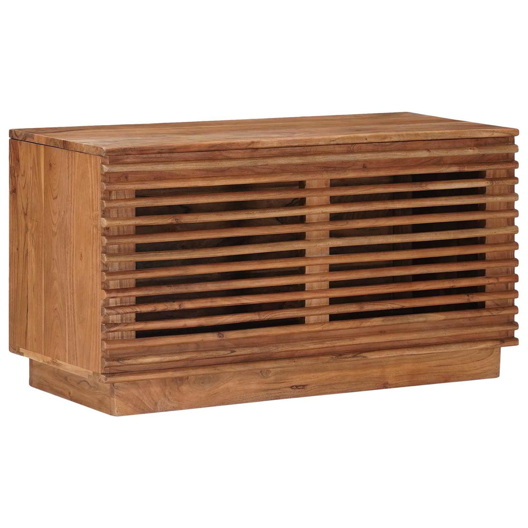 Opbevaringskasse med opbevaring Naturfarvet 85 x 40 x 46 cm