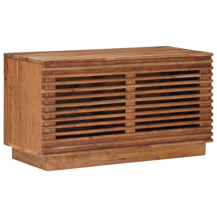 Opbevaringskasse med opbevaring Naturfarvet 85 x 40 x 46 cm
