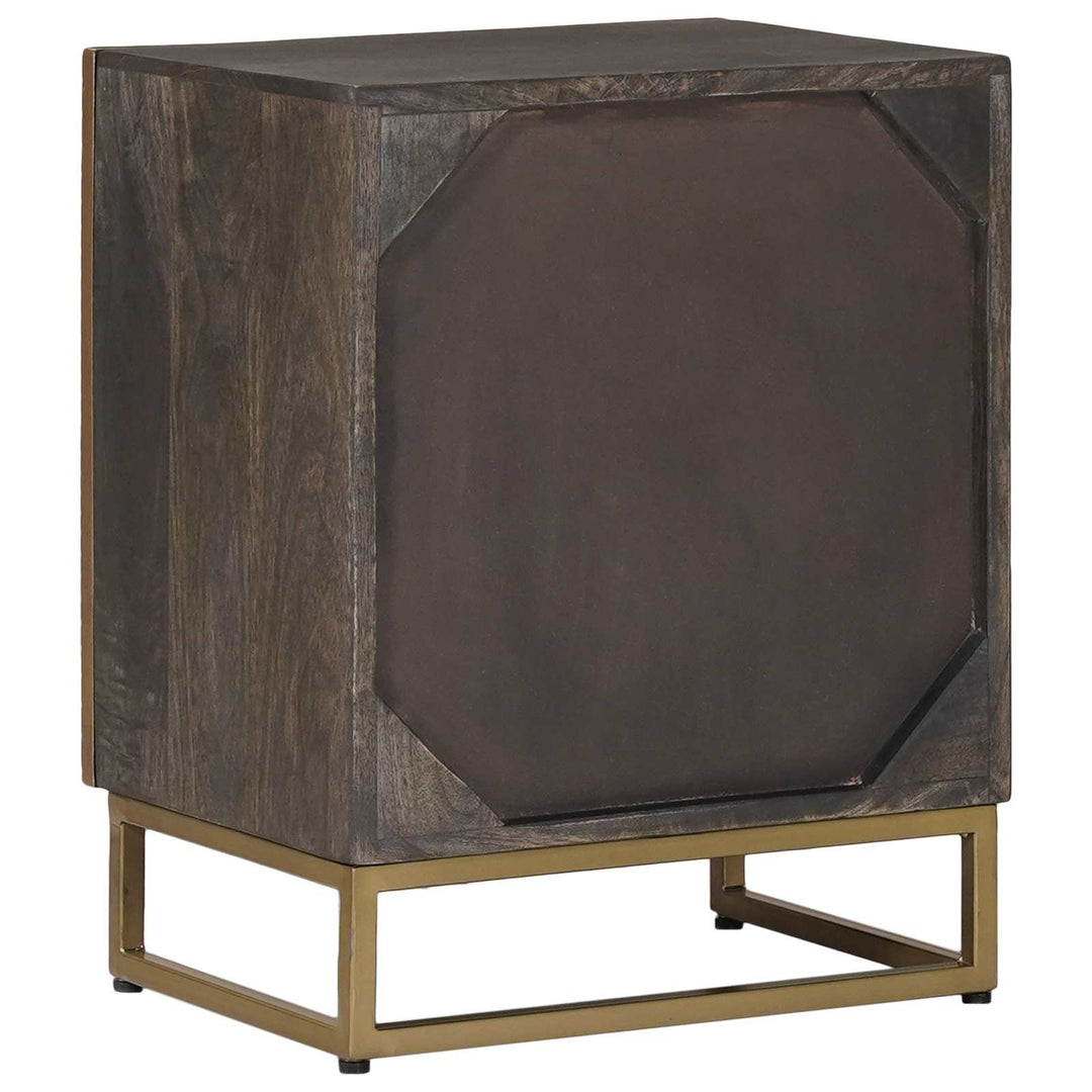 Håndlavet natbord Kaffe Brun 40 x 30 x 50 cm Massivt mangotræ