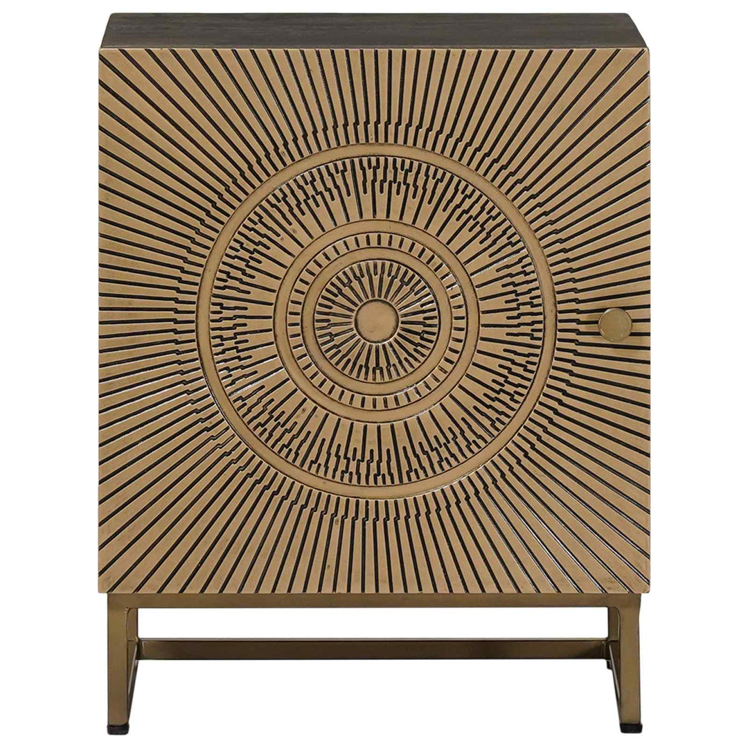 Håndlavet natbord Kaffe Brun 40 x 30 x 50 cm Massivt mangotræ