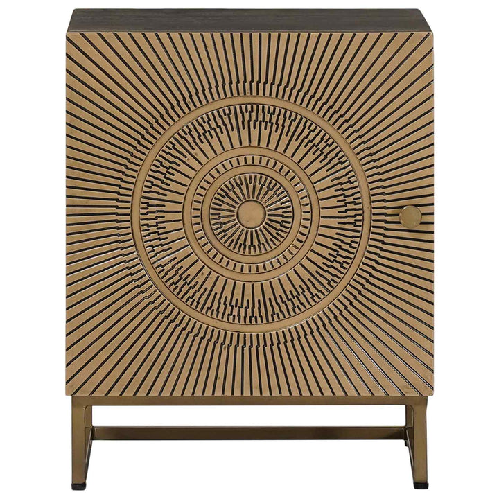 Håndlavet natbord Kaffe Brun 40 x 30 x 50 cm Massivt mangotræ