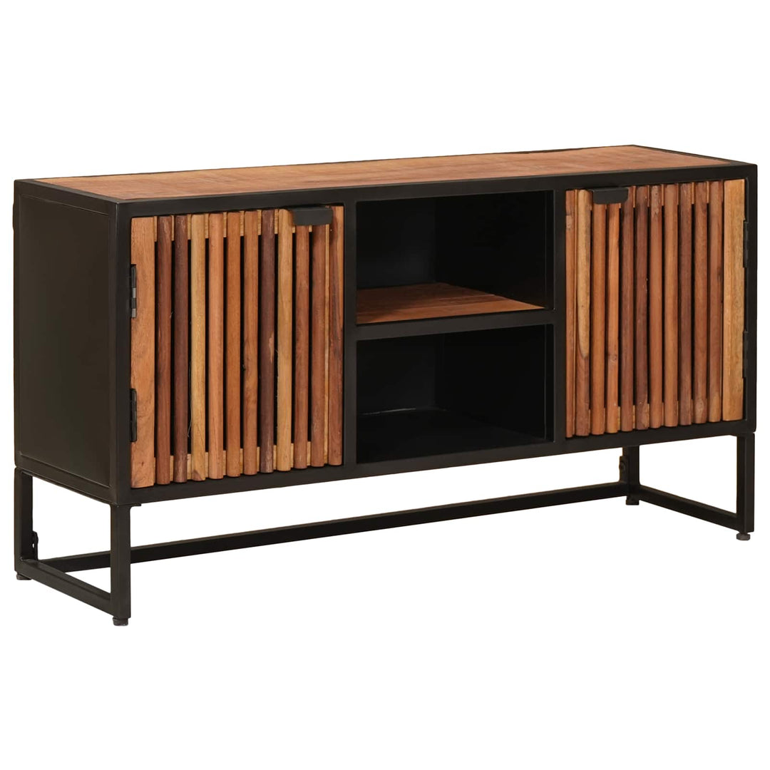 Sideboard 105 x 30 x 55 cm Massivt Mango Træ og Ingeniørtræ