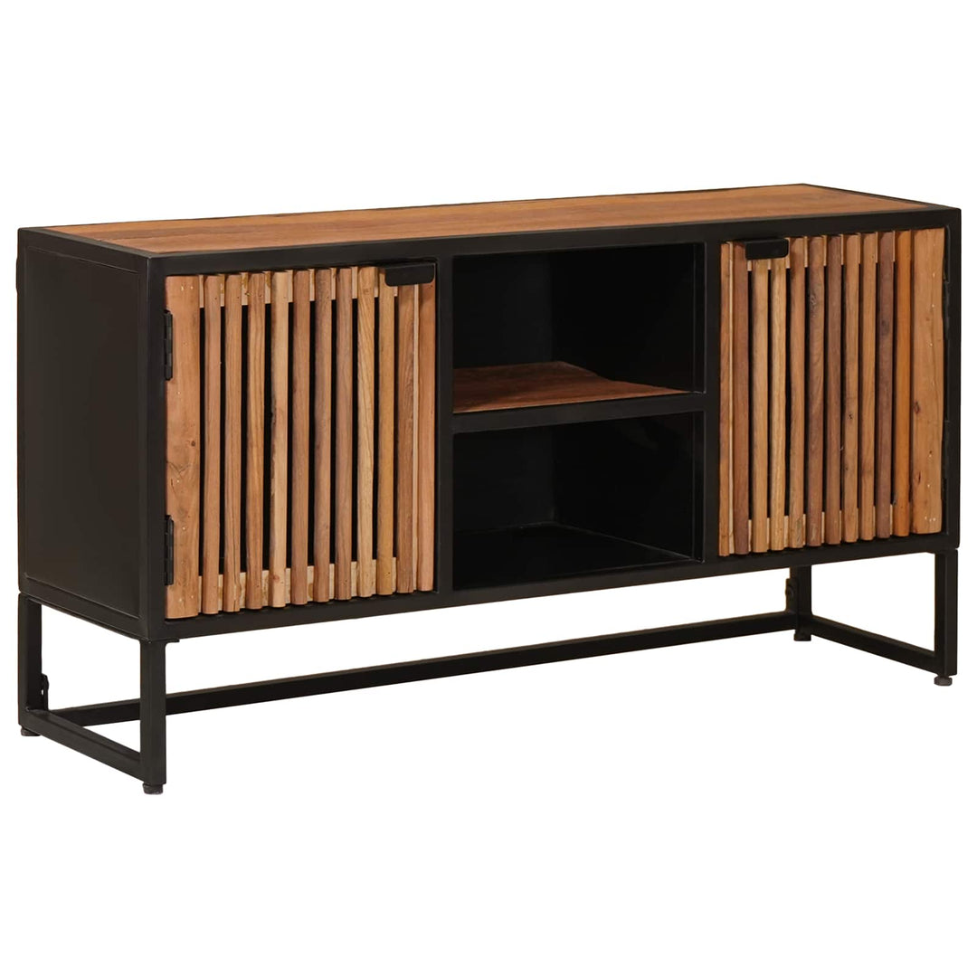 Sideboard 105 x 30 x 55 cm Massivt Mango Træ og Ingeniørtræ