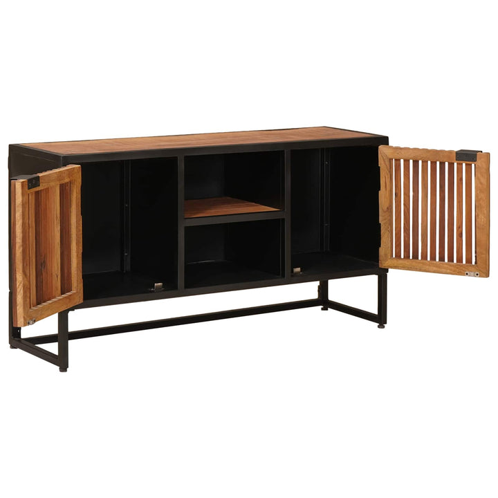 Sideboard 105 x 30 x 55 cm Massivt Mango Træ og Ingeniørtræ