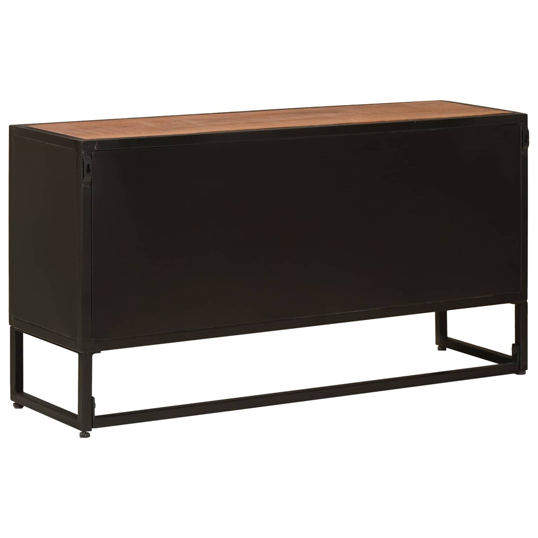 Sideboard 105 x 30 x 55 cm Massivt Mango Træ og Ingeniørtræ