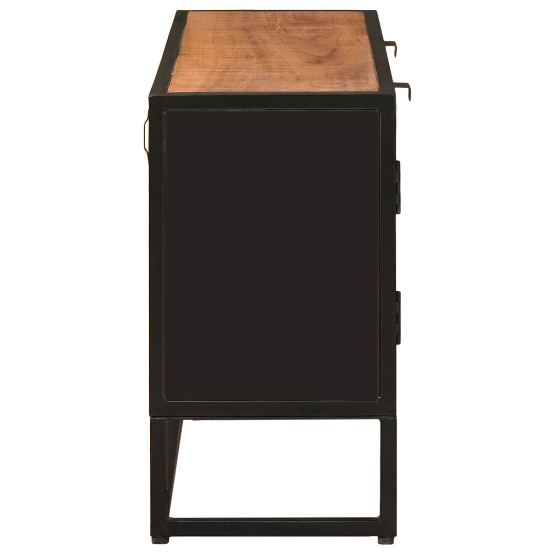 Sideboard 105 x 30 x 55 cm Massivt Mango Træ og Ingeniørtræ