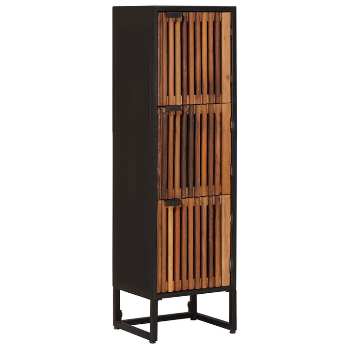 Highboard 35 x 30 x 120 cm Massivt Mango Træ og Ingeniørtræ