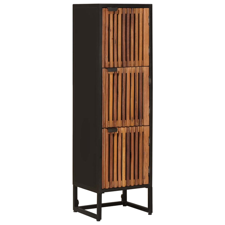Highboard 35 x 30 x 120 cm Massivt Mango Træ og Ingeniørtræ