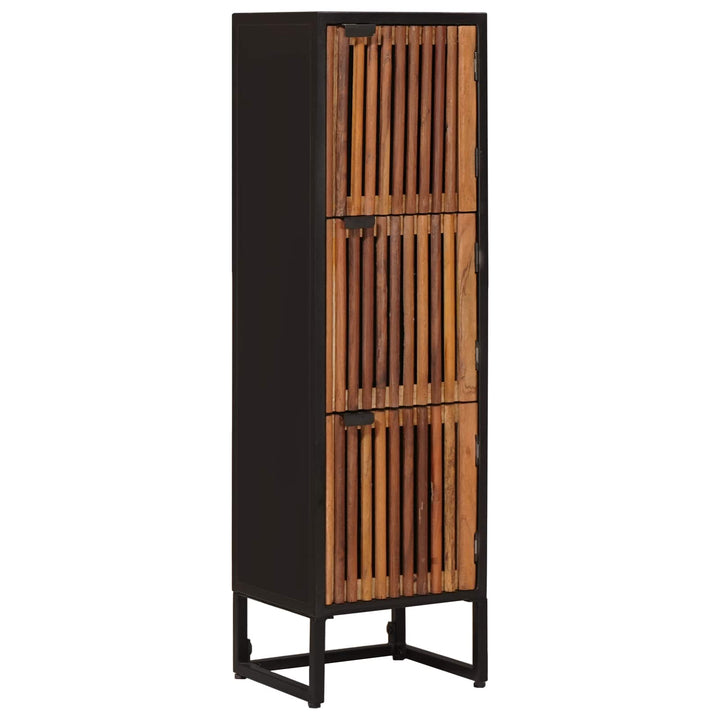 Highboard 35 x 30 x 120 cm Massivt Mango Træ og Ingeniørtræ