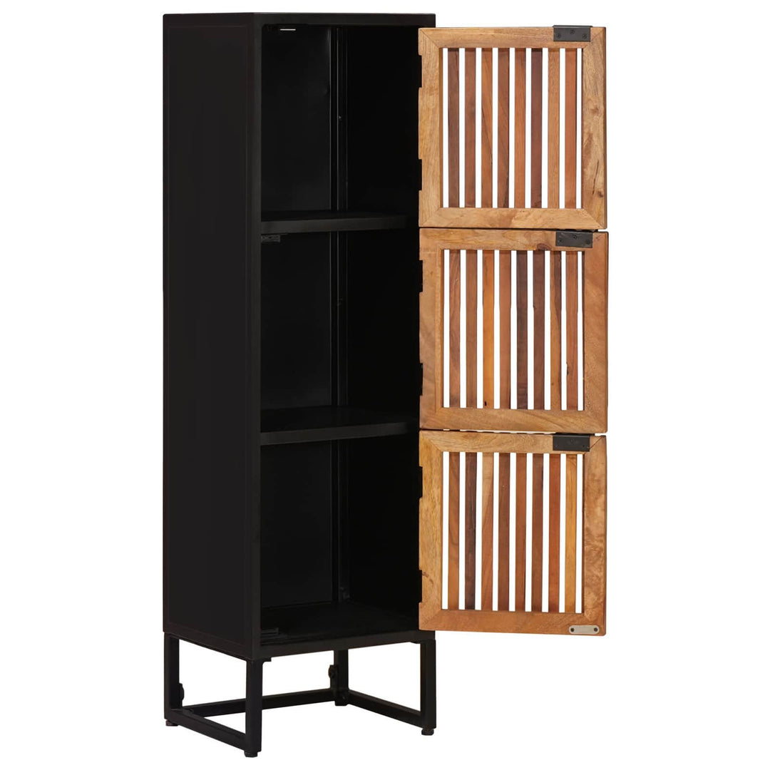 Highboard 35 x 30 x 120 cm Massivt Mango Træ og Ingeniørtræ
