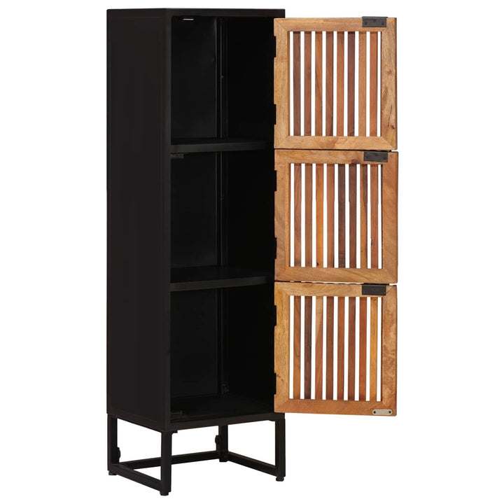 Highboard 35 x 30 x 120 cm Massivt Mango Træ og Ingeniørtræ