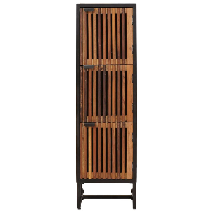 Highboard 35 x 30 x 120 cm Massivt Mango Træ og Ingeniørtræ