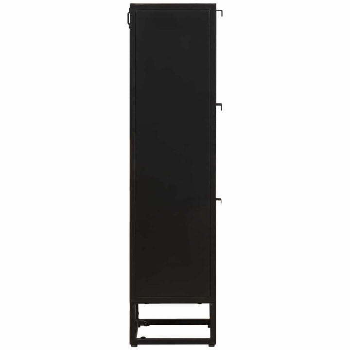 Highboard 35 x 30 x 120 cm Massivt Mango Træ og Ingeniørtræ