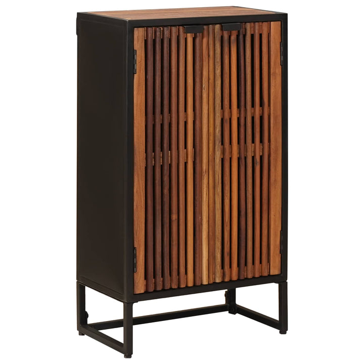 Highboard 53 x 30 x 95 cm Massivt Mango Træ og Ingeniørtræ