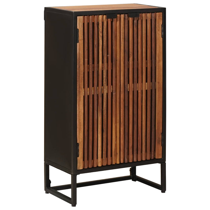 Highboard 53 x 30 x 95 cm Massivt Mango Træ og Ingeniørtræ