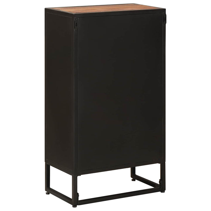 Highboard 53 x 30 x 95 cm Massivt Mango Træ og Ingeniørtræ
