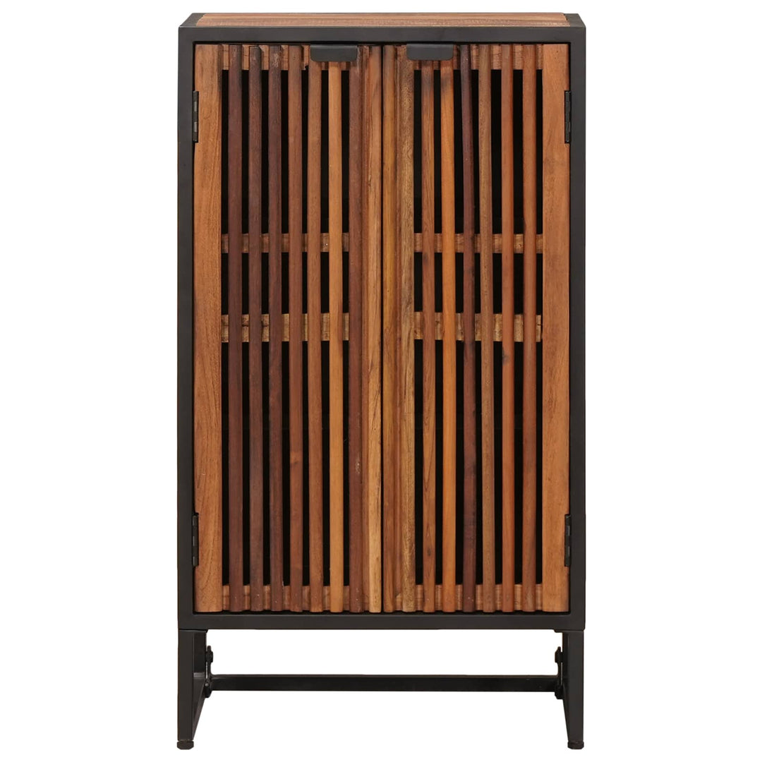 Highboard 53 x 30 x 95 cm Massivt Mango Træ og Ingeniørtræ