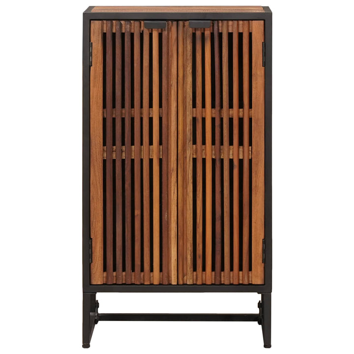 Highboard 53 x 30 x 95 cm Massivt Mango Træ og Ingeniørtræ