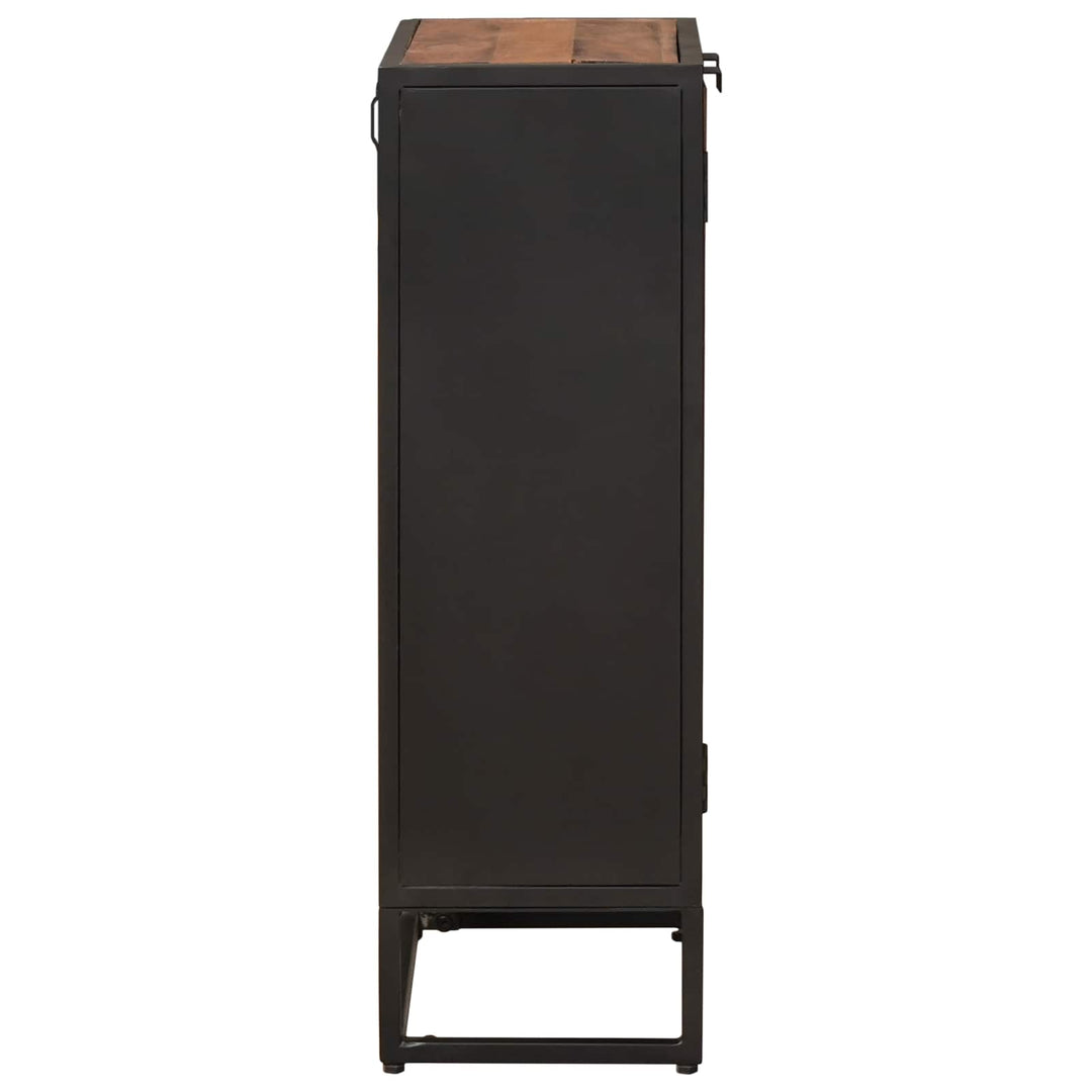 Highboard 53 x 30 x 95 cm Massivt Mango Træ og Ingeniørtræ