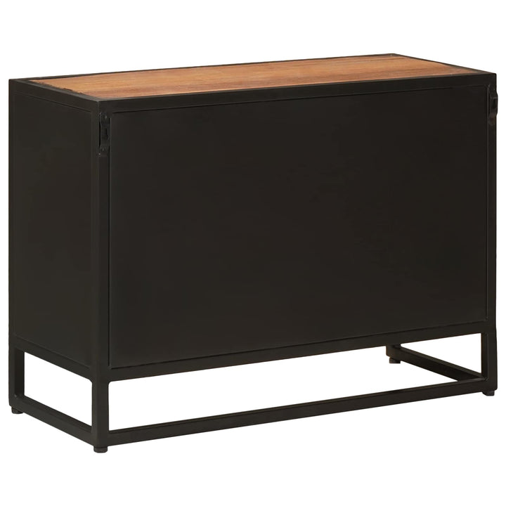 Skuffeskab 75 x 30 x 54 cm Massivt Mango Træ og Ingeniørtræ