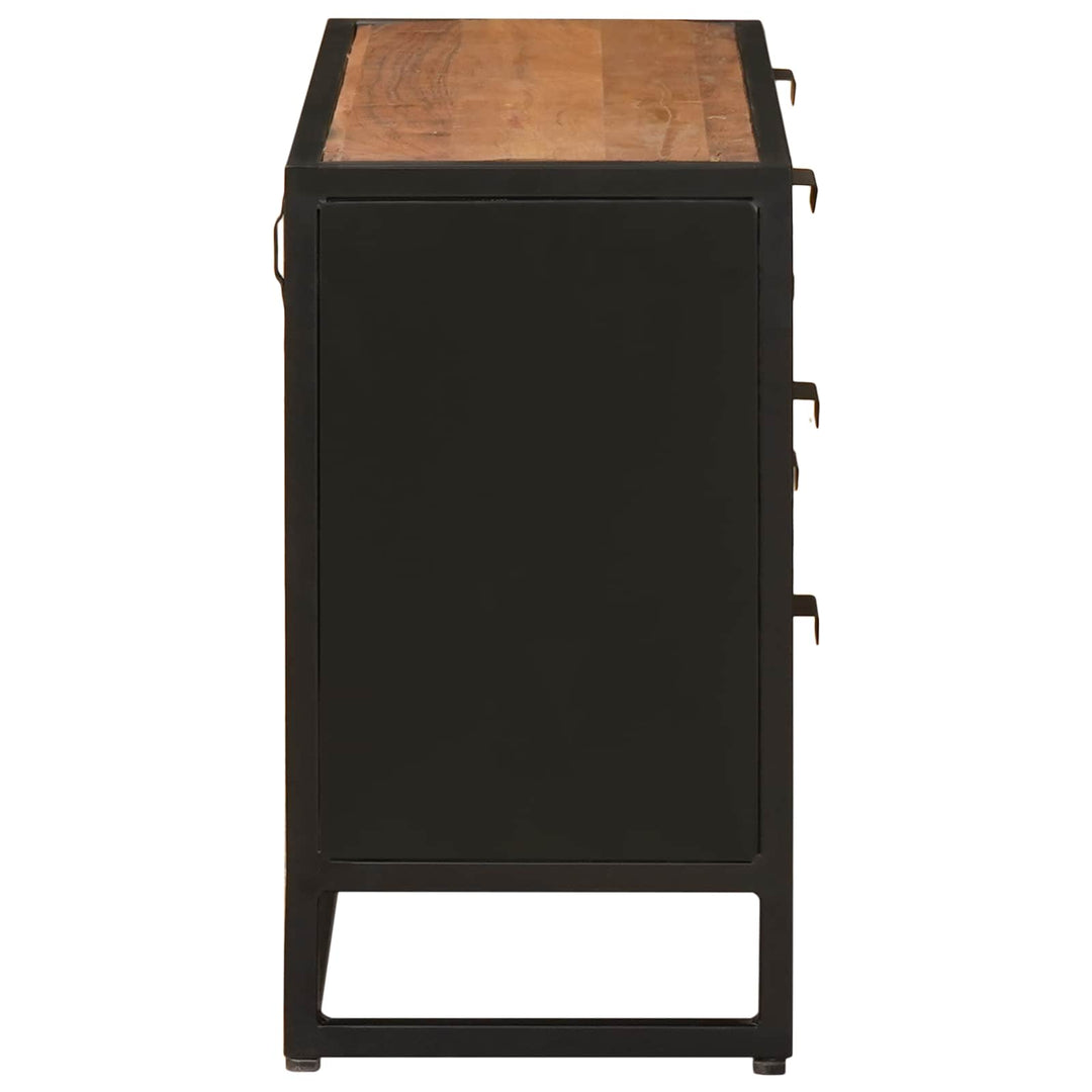 Skuffeskab 75 x 30 x 54 cm Massivt Mango Træ og Ingeniørtræ