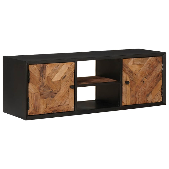 TV-skab med hylde med opbevaring med dør 105 x 30 x 35 cm