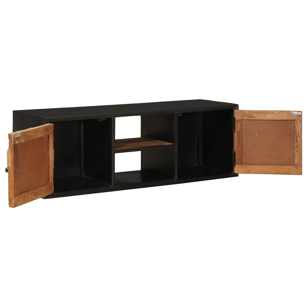 TV-skab med hylde med opbevaring med dør 105 x 30 x 35 cm