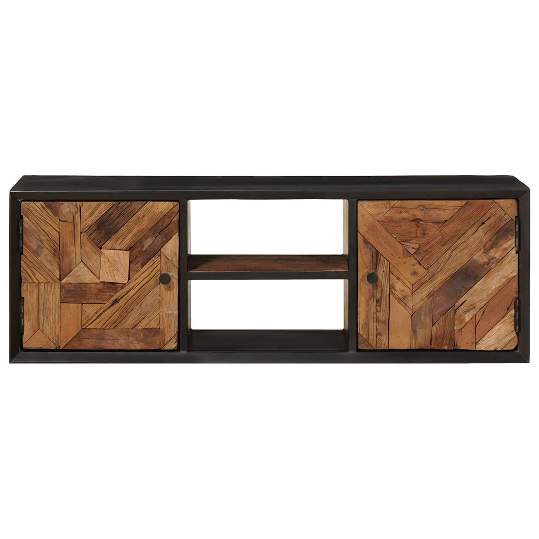 TV-skab med hylde med opbevaring med dør 105 x 30 x 35 cm
