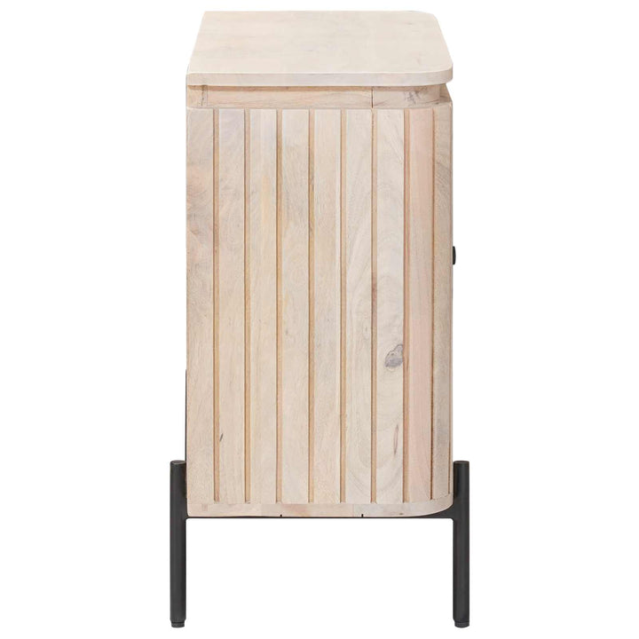 Sideboard 70 x 30 x 65 cm Massivt Mango Træ og Ingeniørtræ