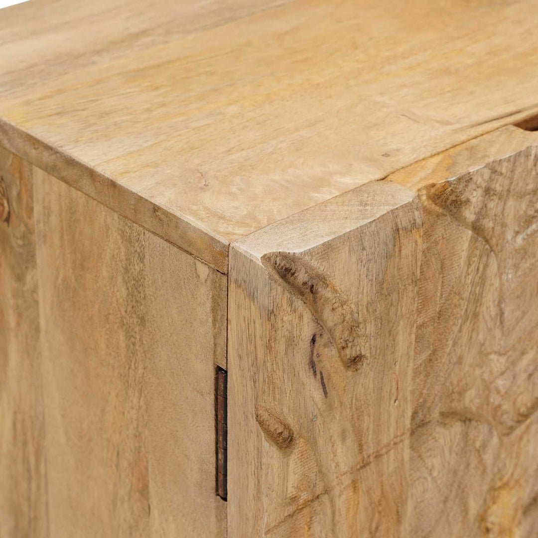 Sideboard 53 x 30 x 65 cm Massivt Mango Træ og Ingeniørtræ