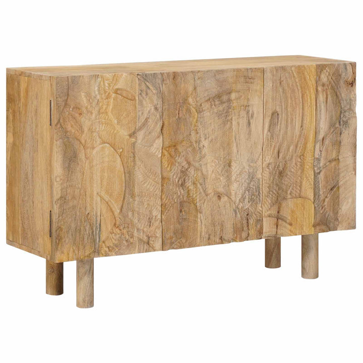 Sideboard 100 x 30 x 65 cm Massivt Mango Træ og Ingeniørtræ