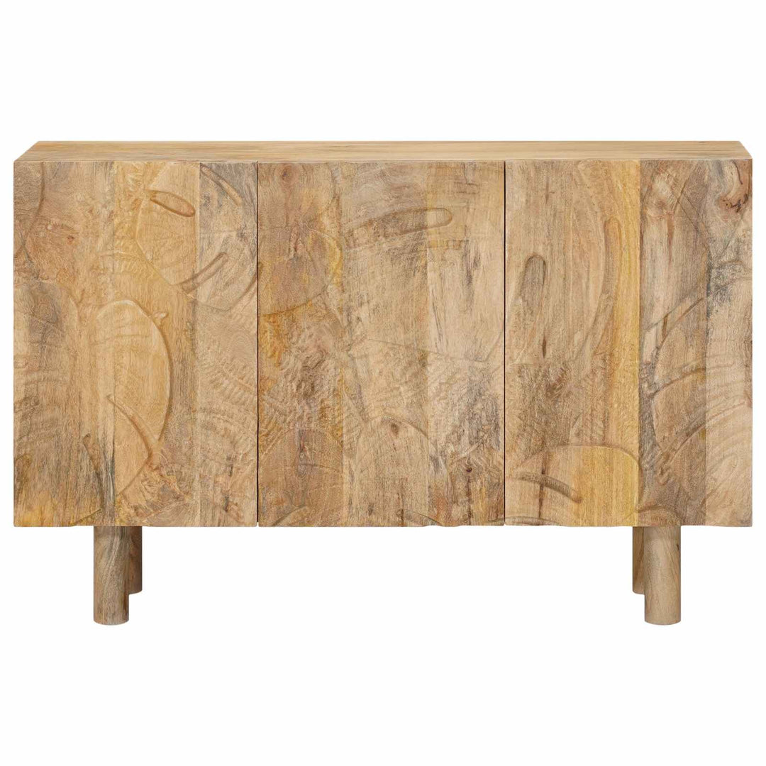 Sideboard 100 x 30 x 65 cm Massivt Mango Træ og Ingeniørtræ