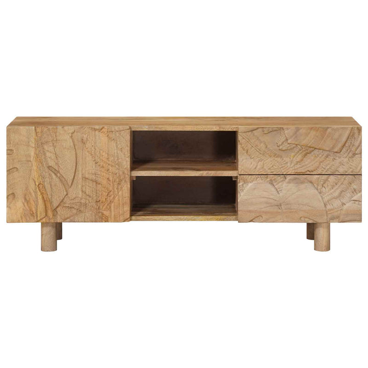 TV-skab 110 x 30 x 40 cm Massivt Mango Træ og Ingeniørtræ