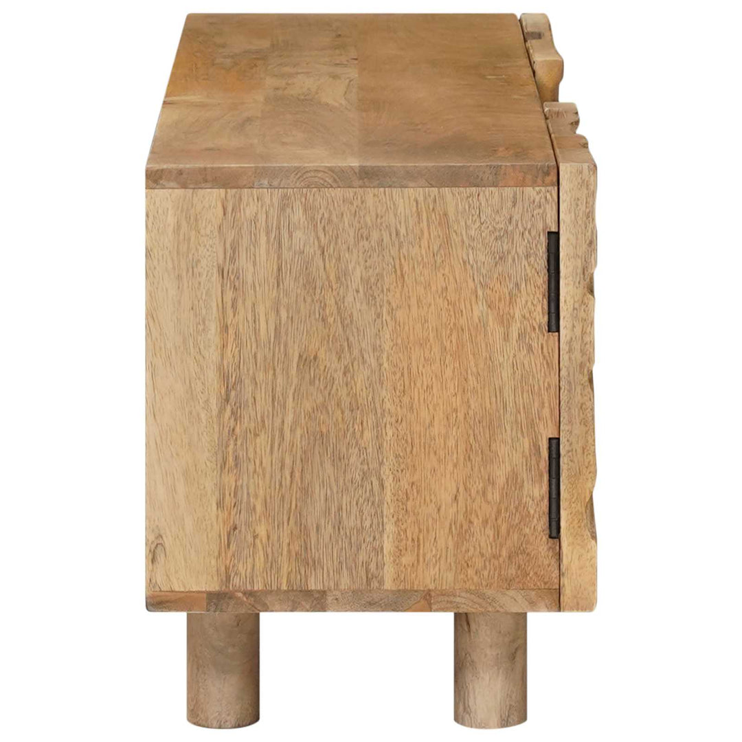 TV-skab 110 x 30 x 40 cm Massivt Mango Træ og Ingeniørtræ