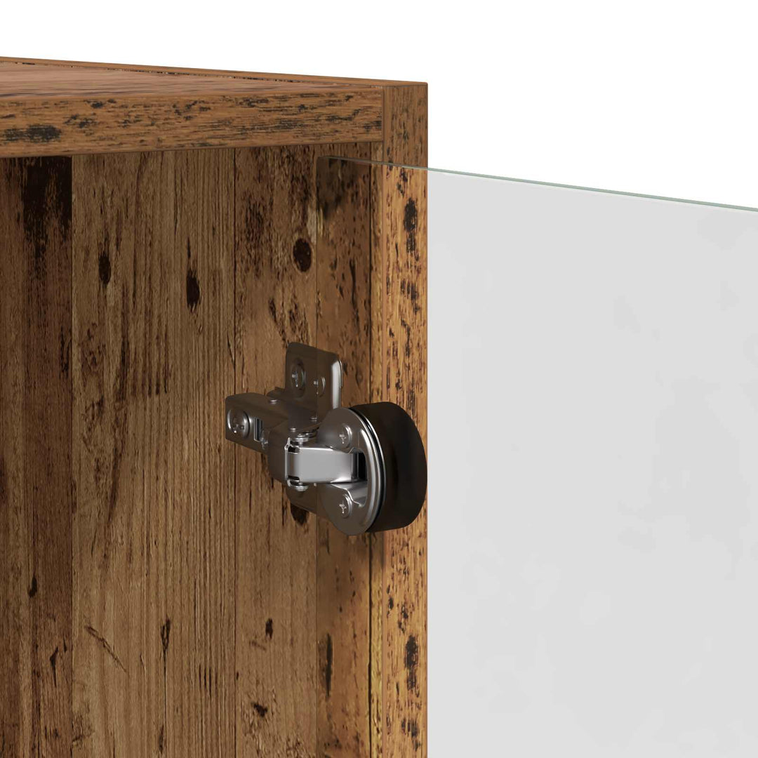 Highboard Gammelt træ 68 x 37 x 142 cm Konstrueret træ